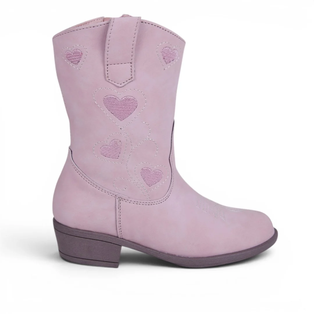 BOTA CON CORAZONES ROSA 20401 - Image 2