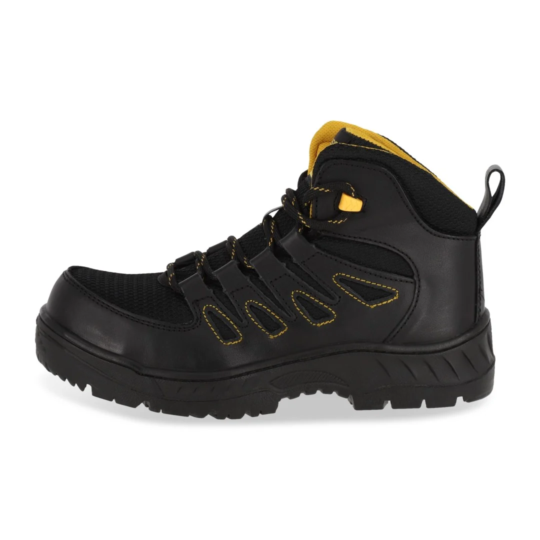 BOTA DE PISO CABALLERO NEGRO PIEL 00147 - Image 2