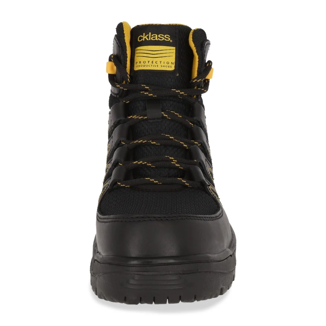BOTA DE PISO CABALLERO NEGRO PIEL 00147 - Image 5
