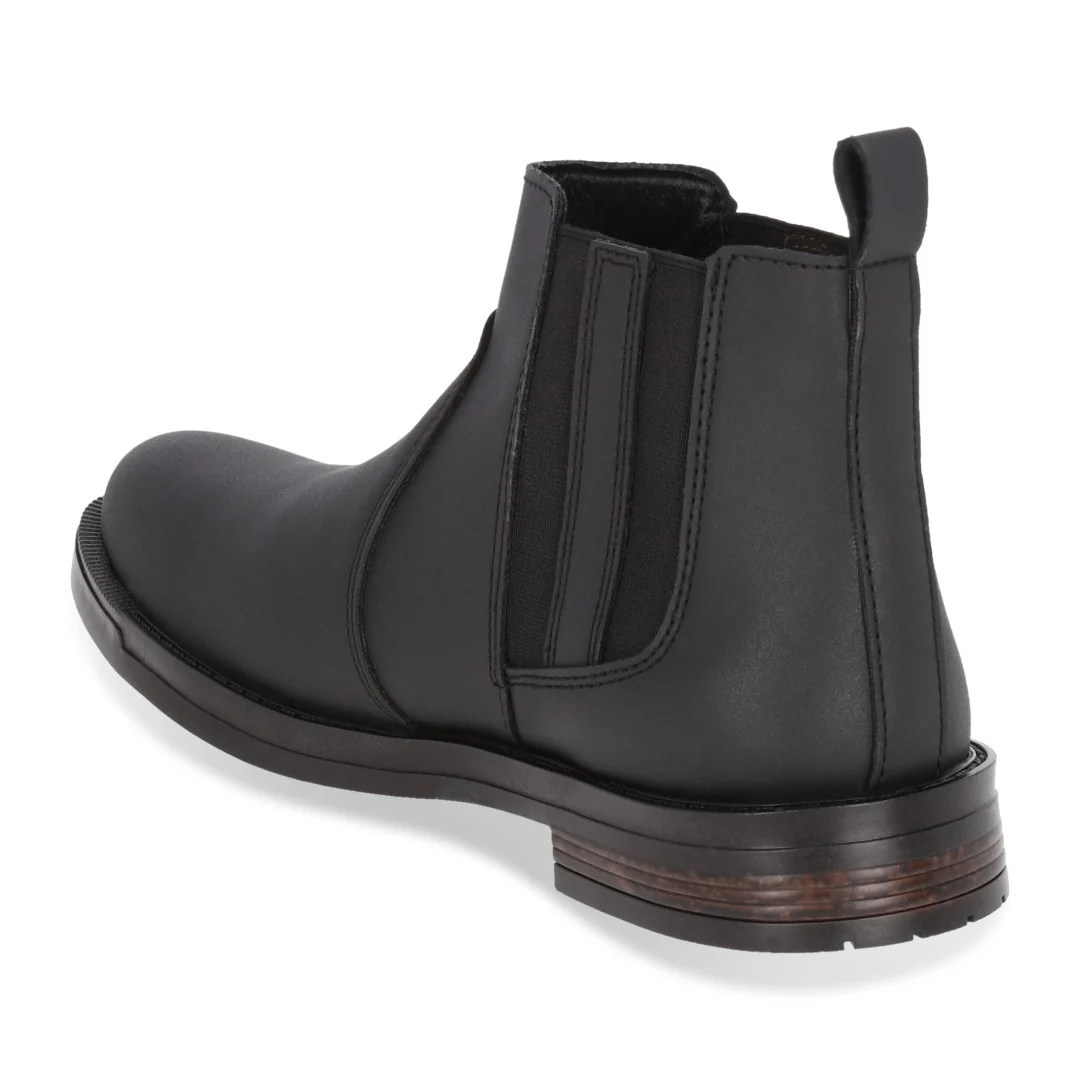 BOTA DE PISO CABALLERO NEGRO SINTÉTICO 00148 - Image 3