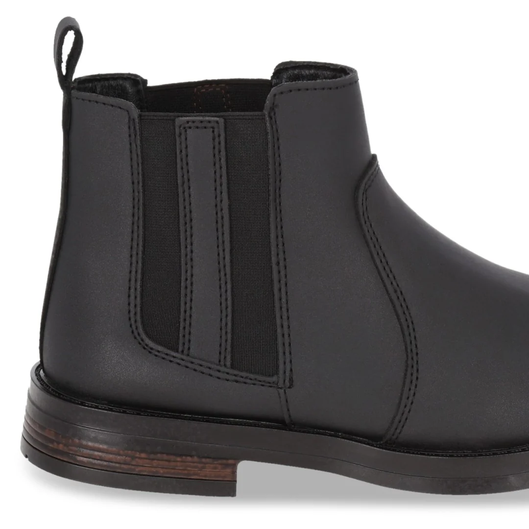 BOTA DE PISO CABALLERO NEGRO SINTÉTICO 00148 - Image 6