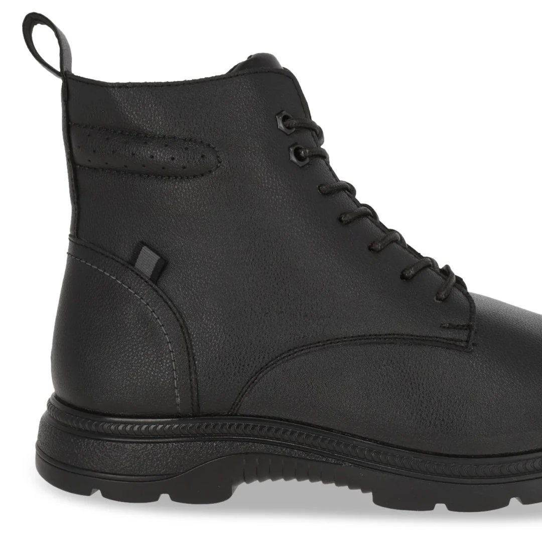 BOTA DE PISO CABALLERO NEGRO SINTÉTICO 36518 - Image 6