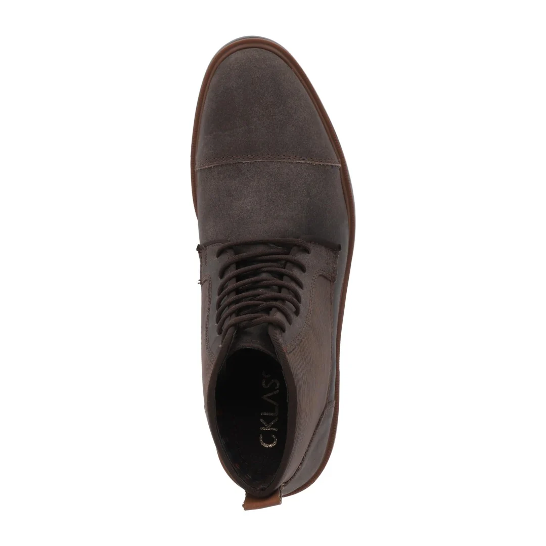 Bota de piso con elástico, CABALLERO  plantilla textil color negro. Material: Sintético. 55601 - Image 4