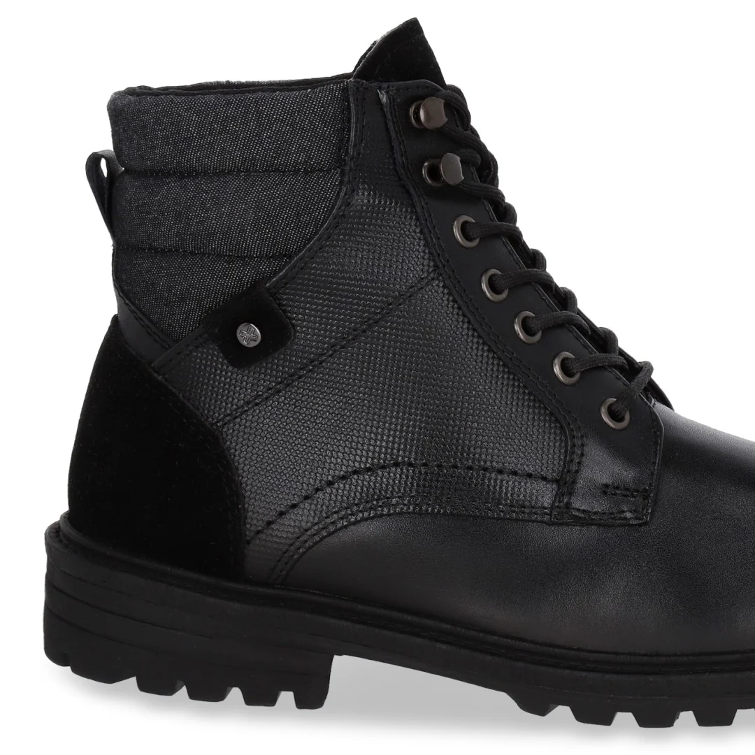 BOTA DE PISO NEGRO PIEL 55604 - Image 6