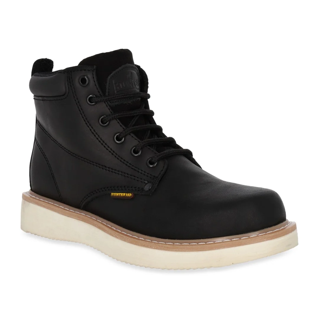 BOTA DE PISO NEGRO PIEL 57312