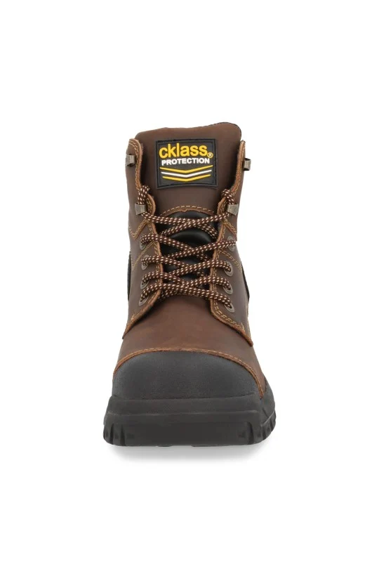 BOTA DE PROTECCIÓN CAFÉ PIEL 53416 - Image 5