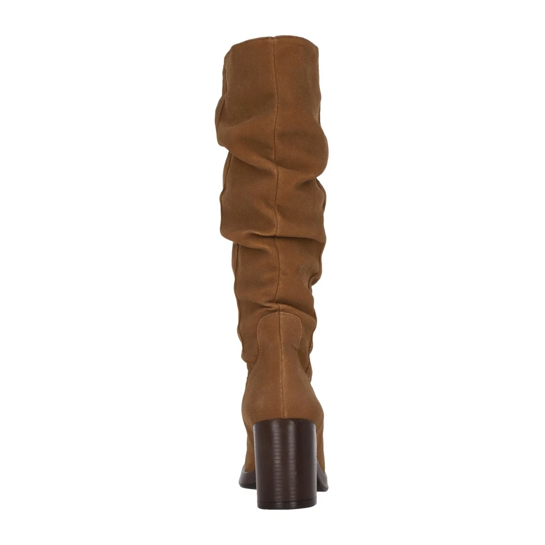 BOTA TACÓN CORRUGADA COLOR MIEL 01808 - Image 5
