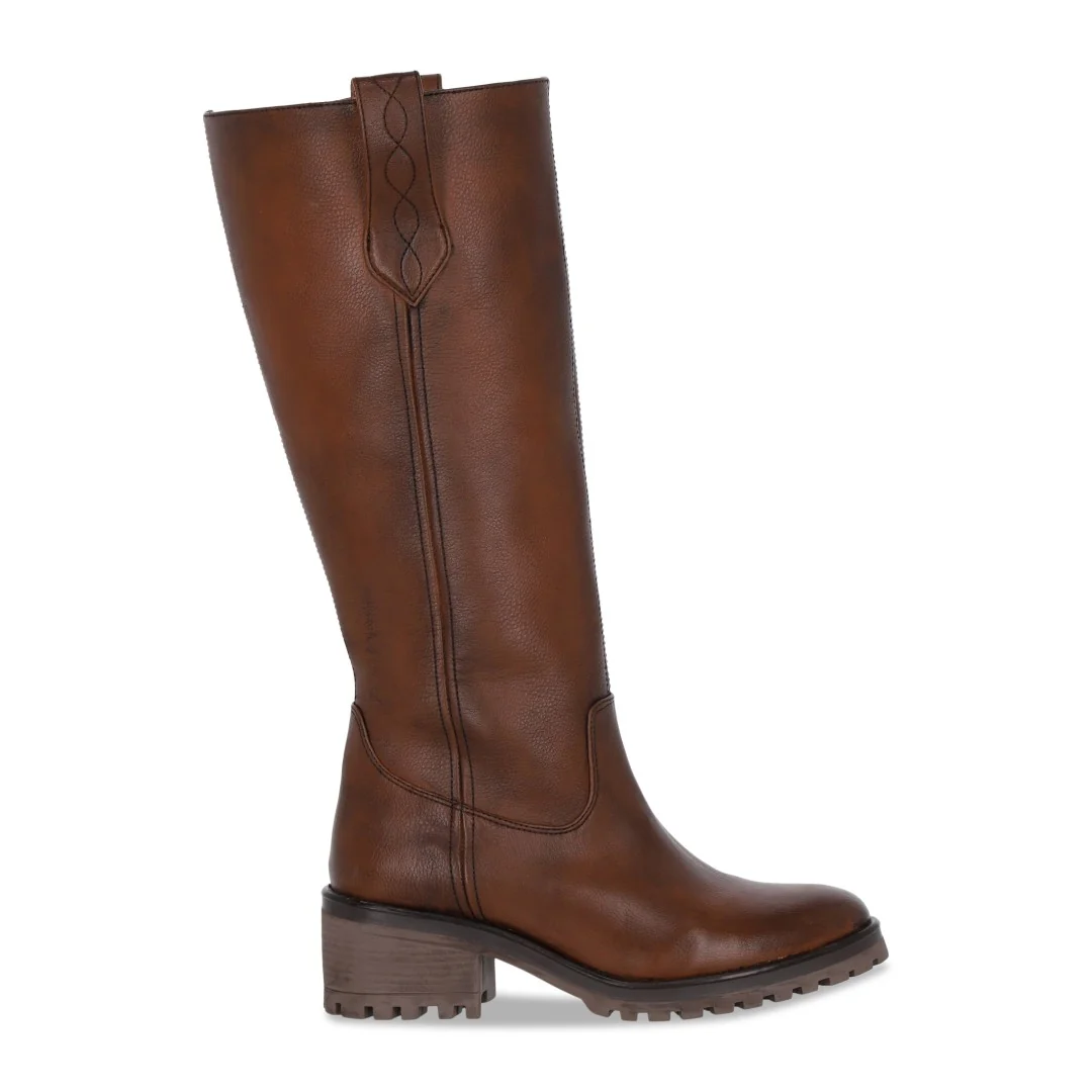 BOTA TUBO LARGO COLOR MIEL 01617 - Image 3