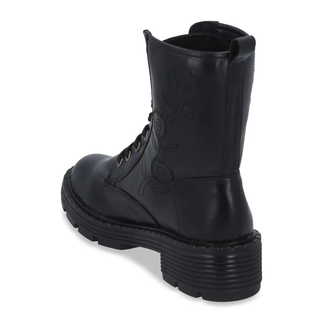 BOTA URBANA CON AGUJETAS NEGRA MUJER 47243 - Image 4