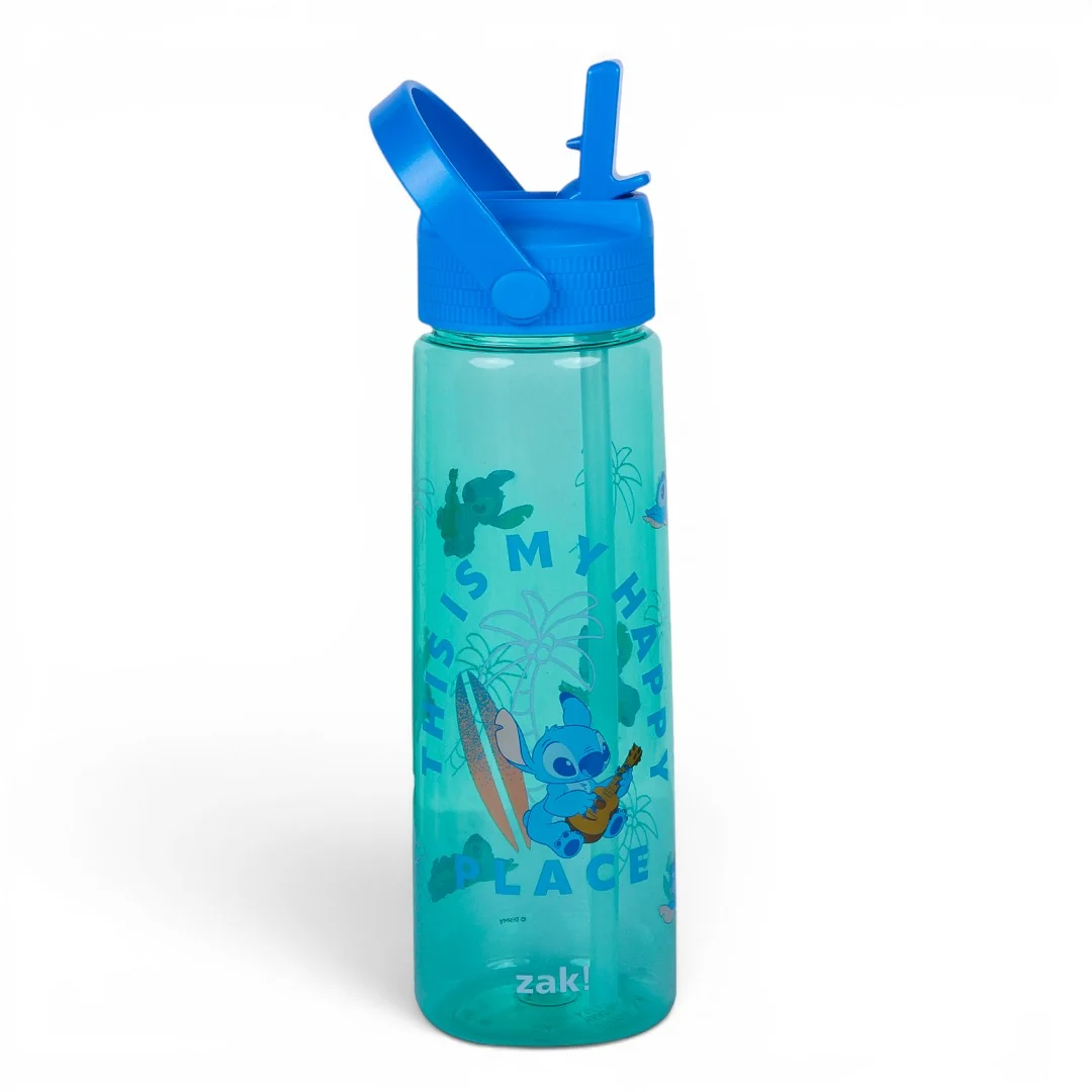 BOTELLA CON POPOTE LILO Y STITCH 55470