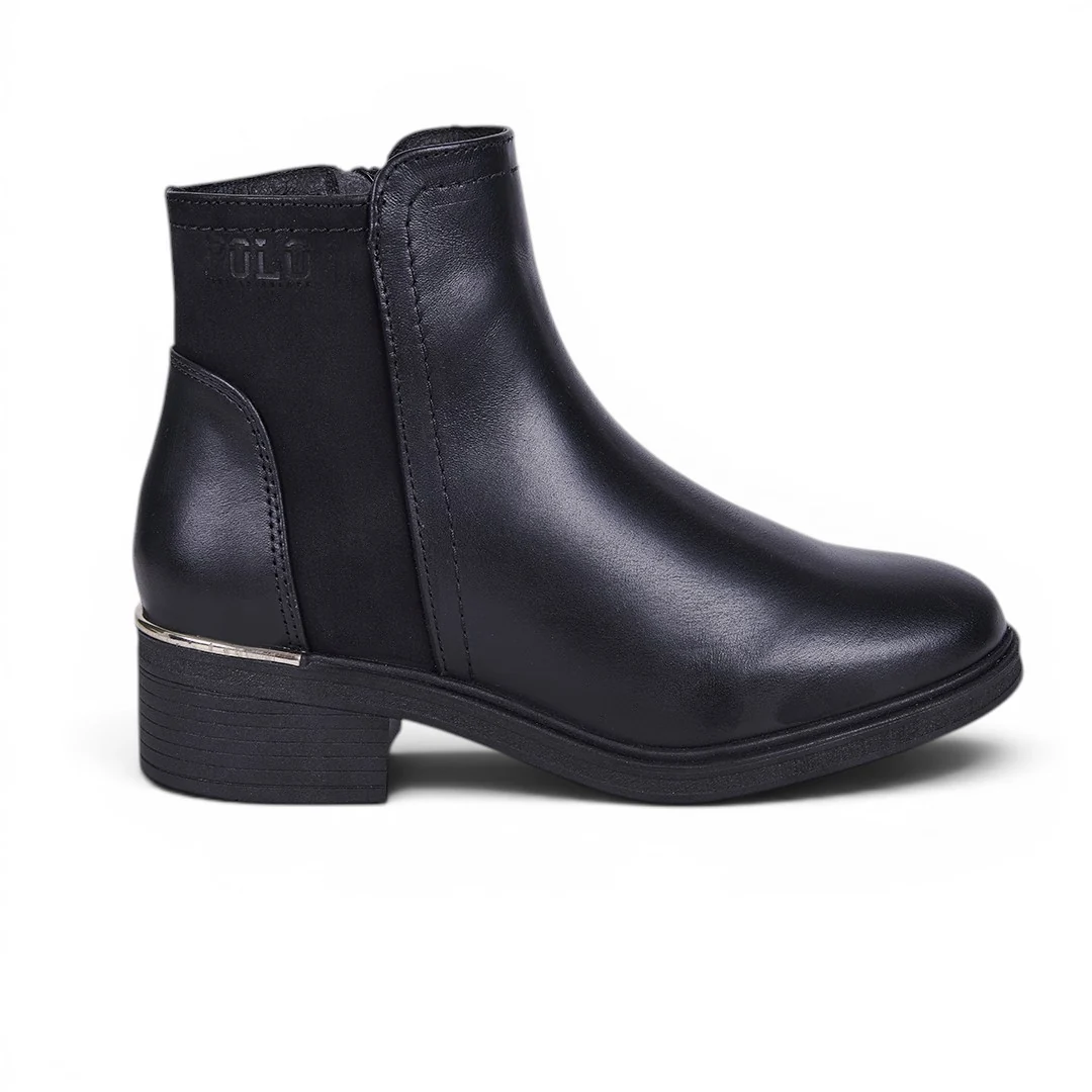 BOTÍN POLO CON TACÓN NEGRO 41039 - Image 2