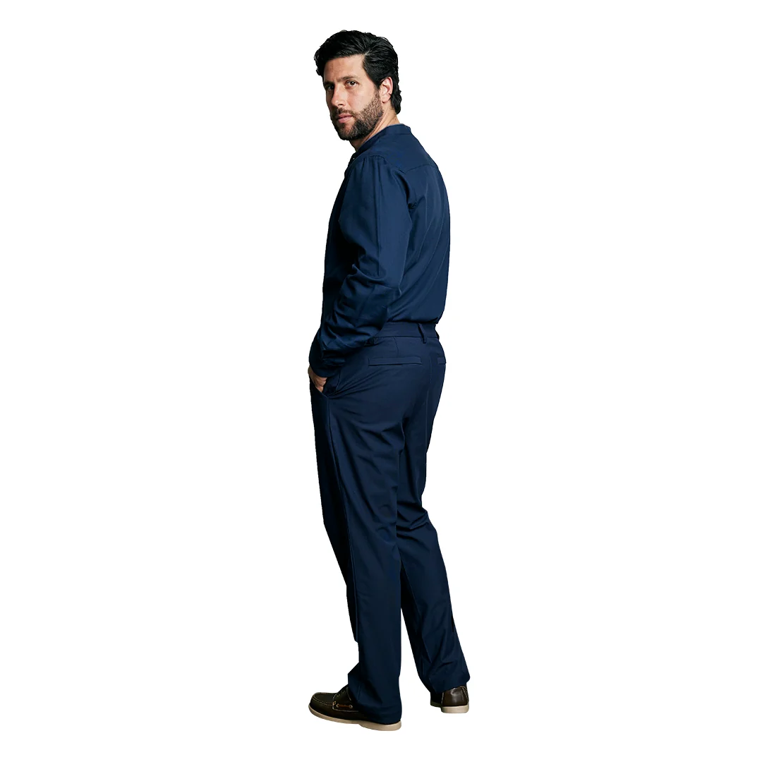 CAMISA AZUL CUELLO MAO 93067 - Image 3