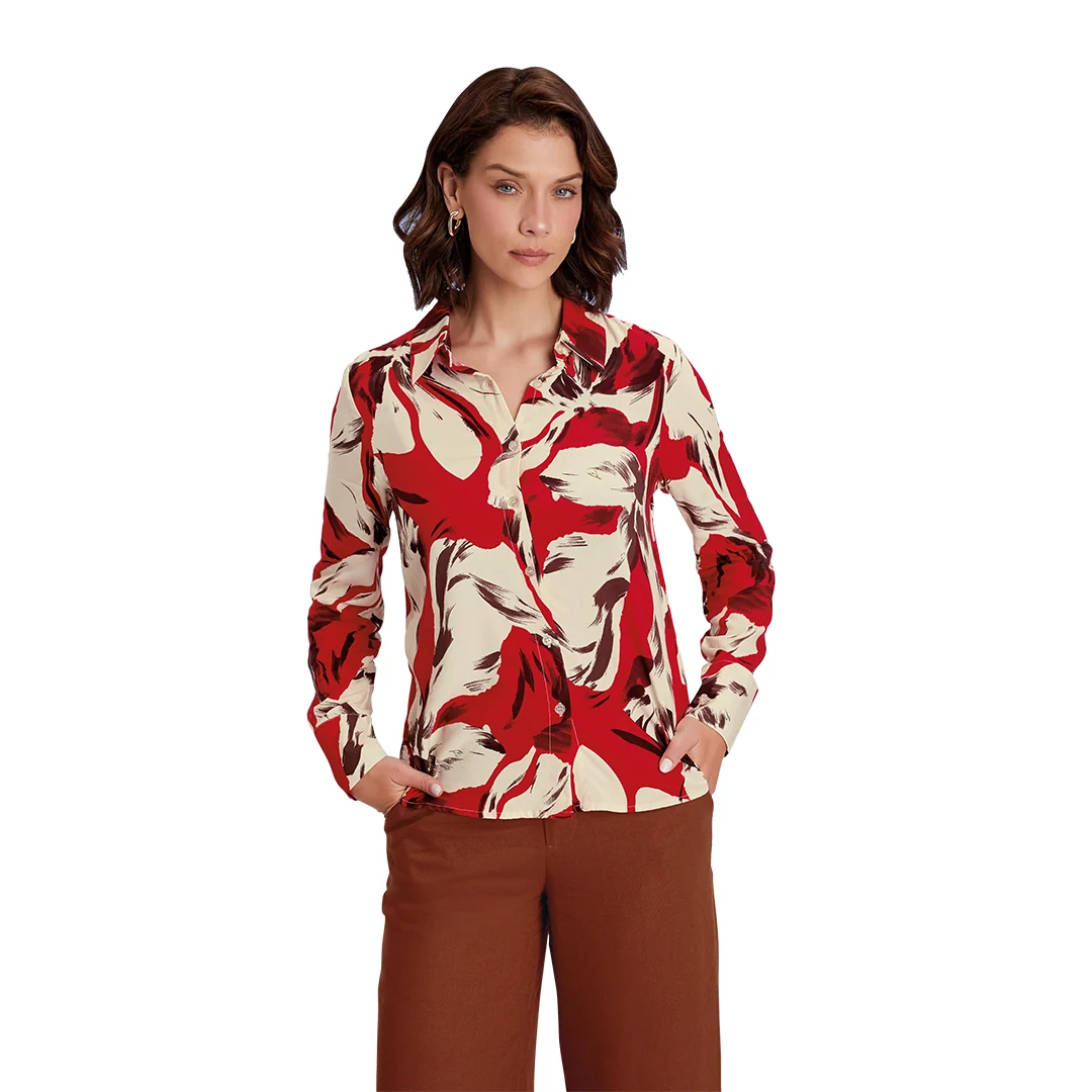 CAMISA MULTICOLOR MANCHAS 93675