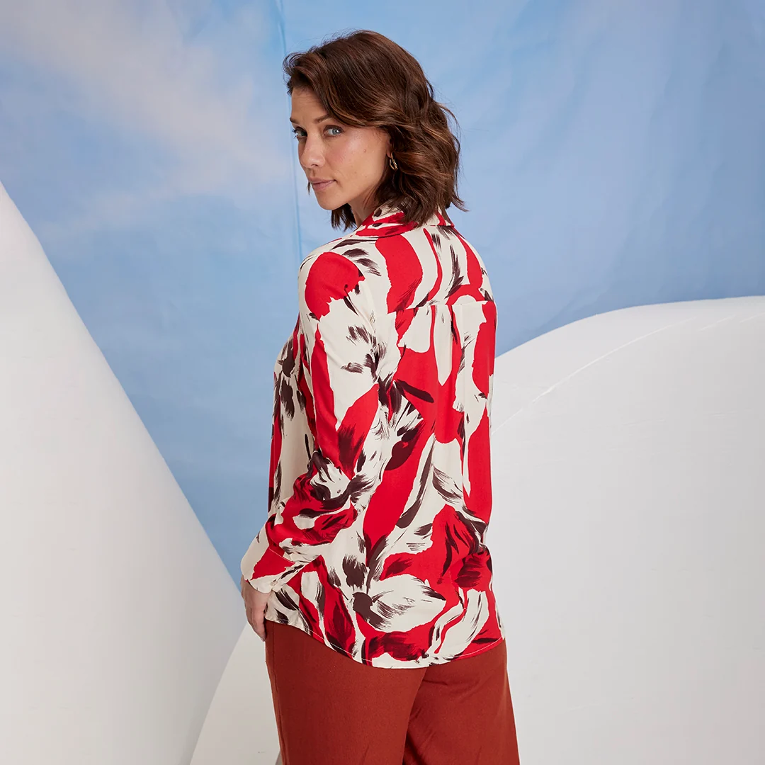 CAMISA MULTICOLOR MANCHAS 93675 - Image 3