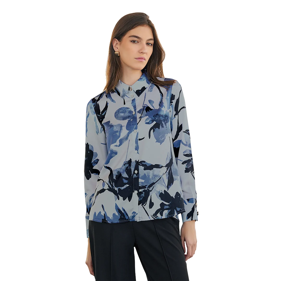 CAMISA MULTICOLOR SATÍN 93677
