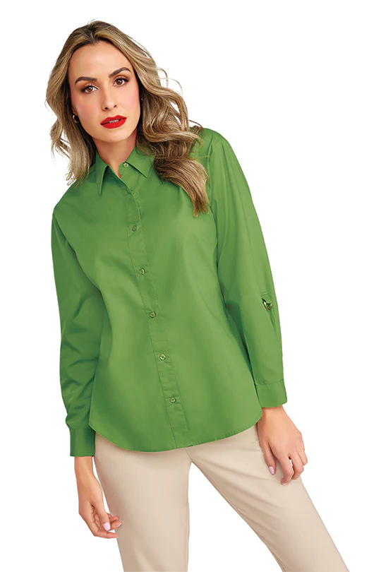 CAMISA VERDE HOLGADA 90376