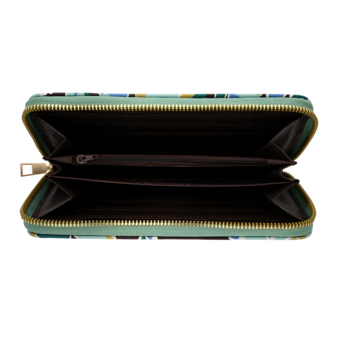 CARTERA DE DAMA CON ESTAMPADO FLORAL 95624 - Image 5