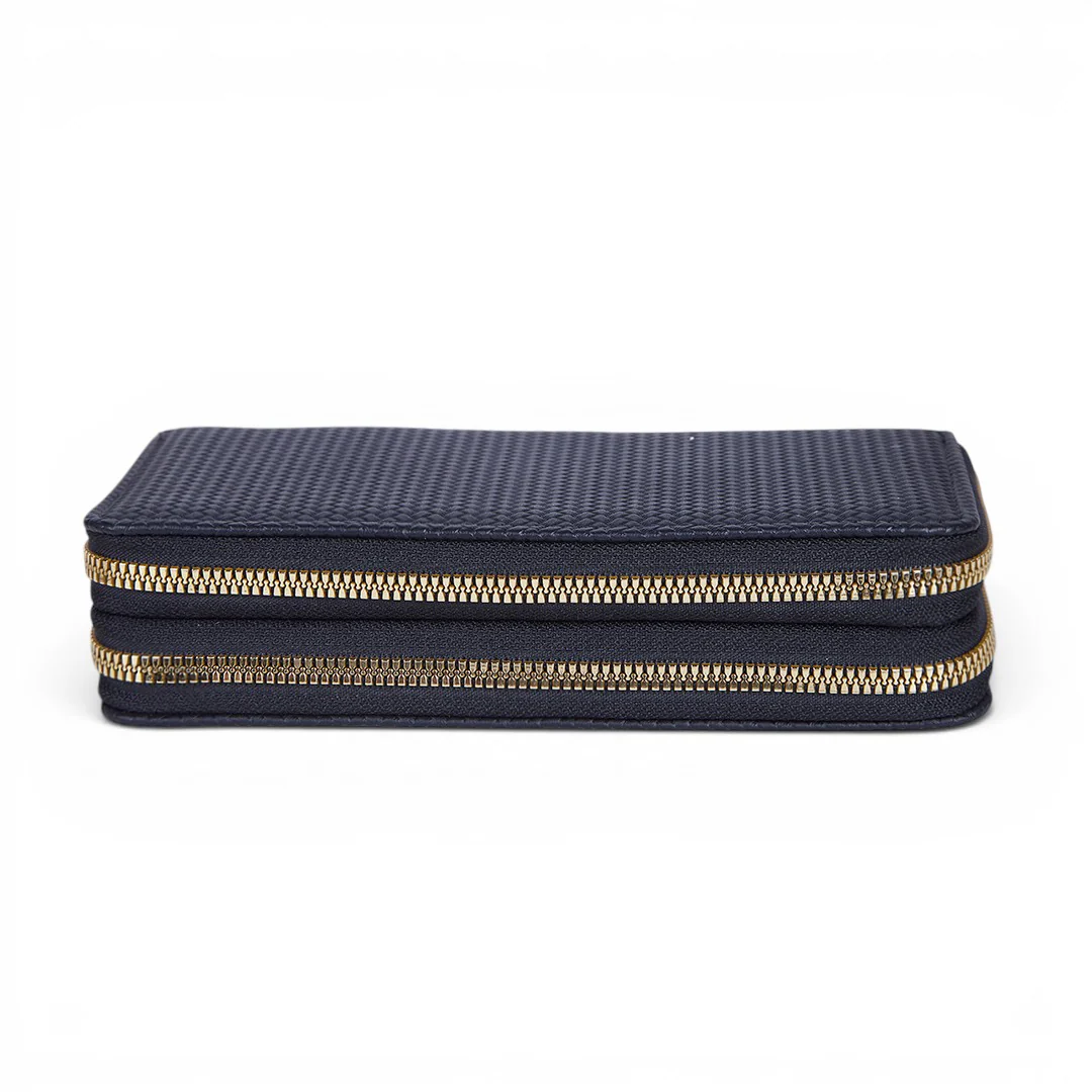 CARTERA TEXTURIZADA PORTA TARJETAS NEGRO 83764 - Image 3