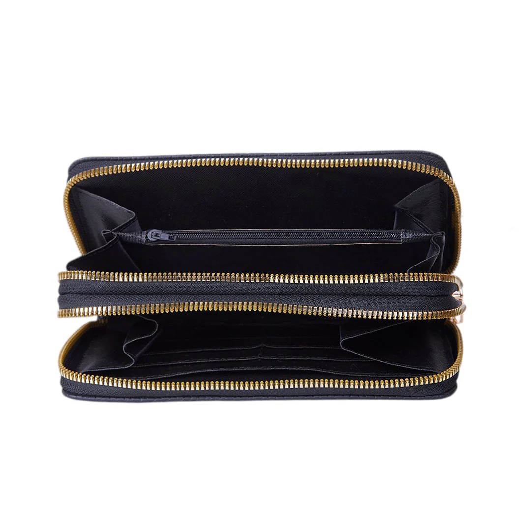 CARTERA TEXTURIZADA PORTA TARJETAS NEGRO 83764 - Image 5