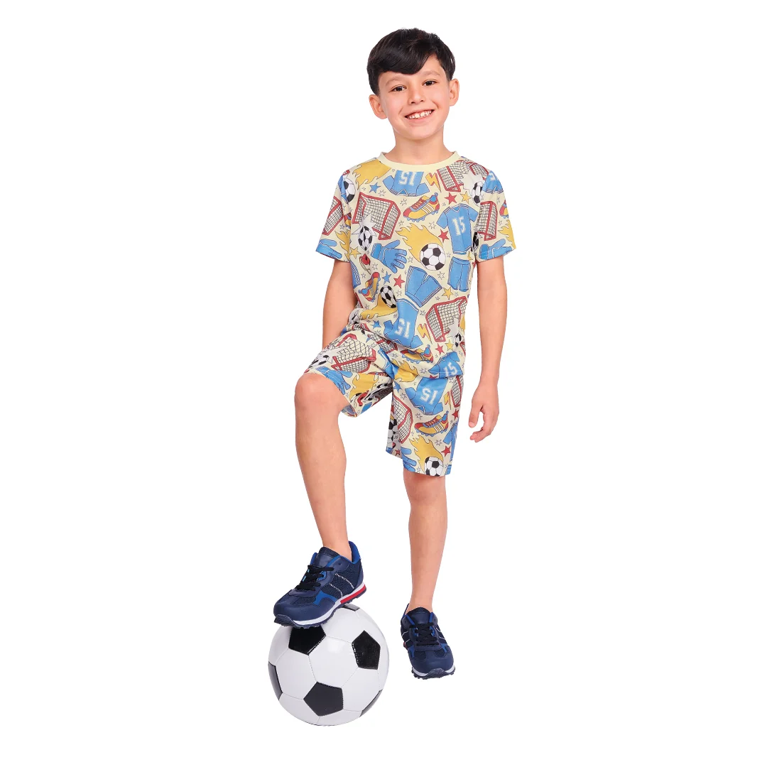 CONJUNTO ESTAMPADO DEPORTIVO MULTICOLOR 92172