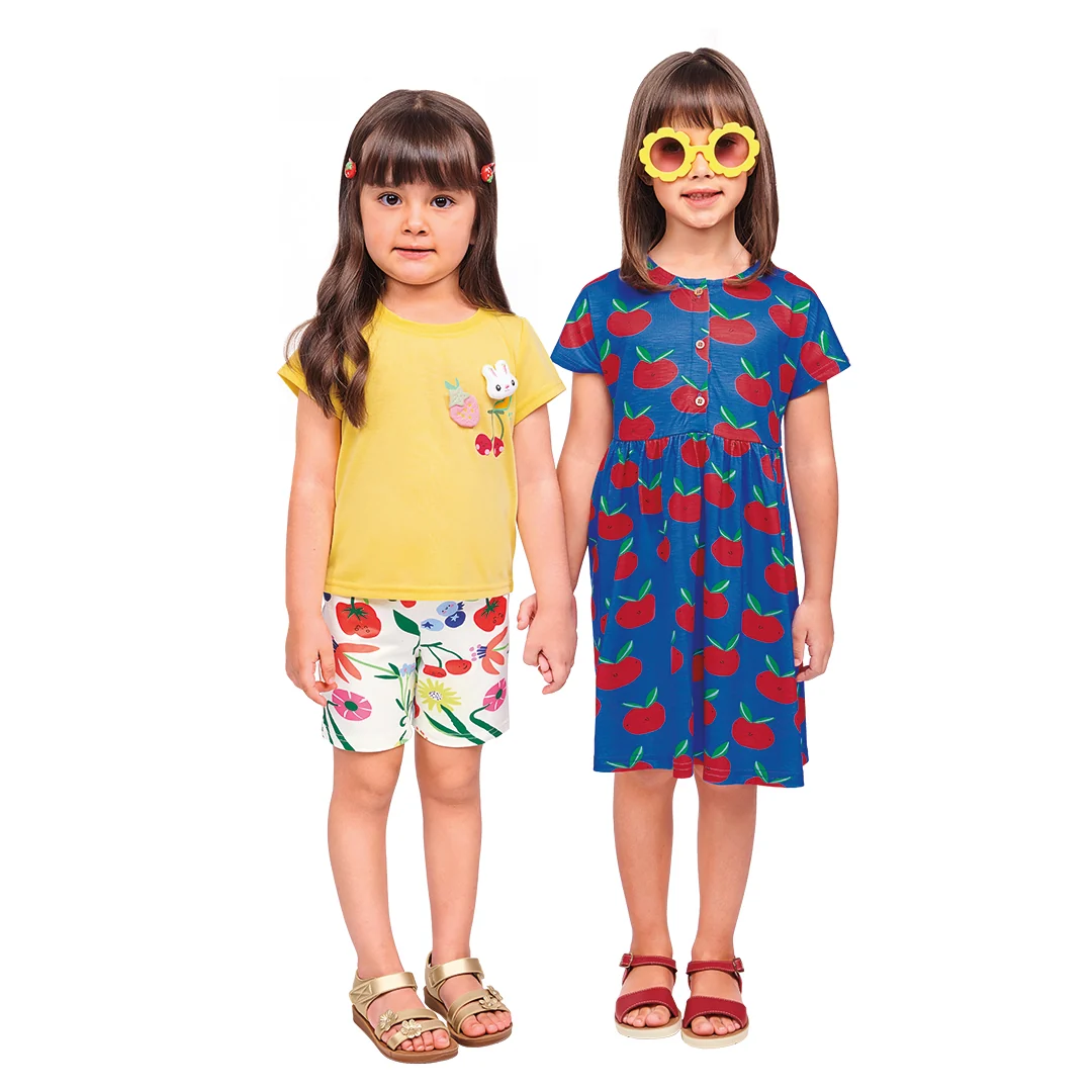 CONJUNTO PLAYERA Y SHORT MULTICOLOR 92150