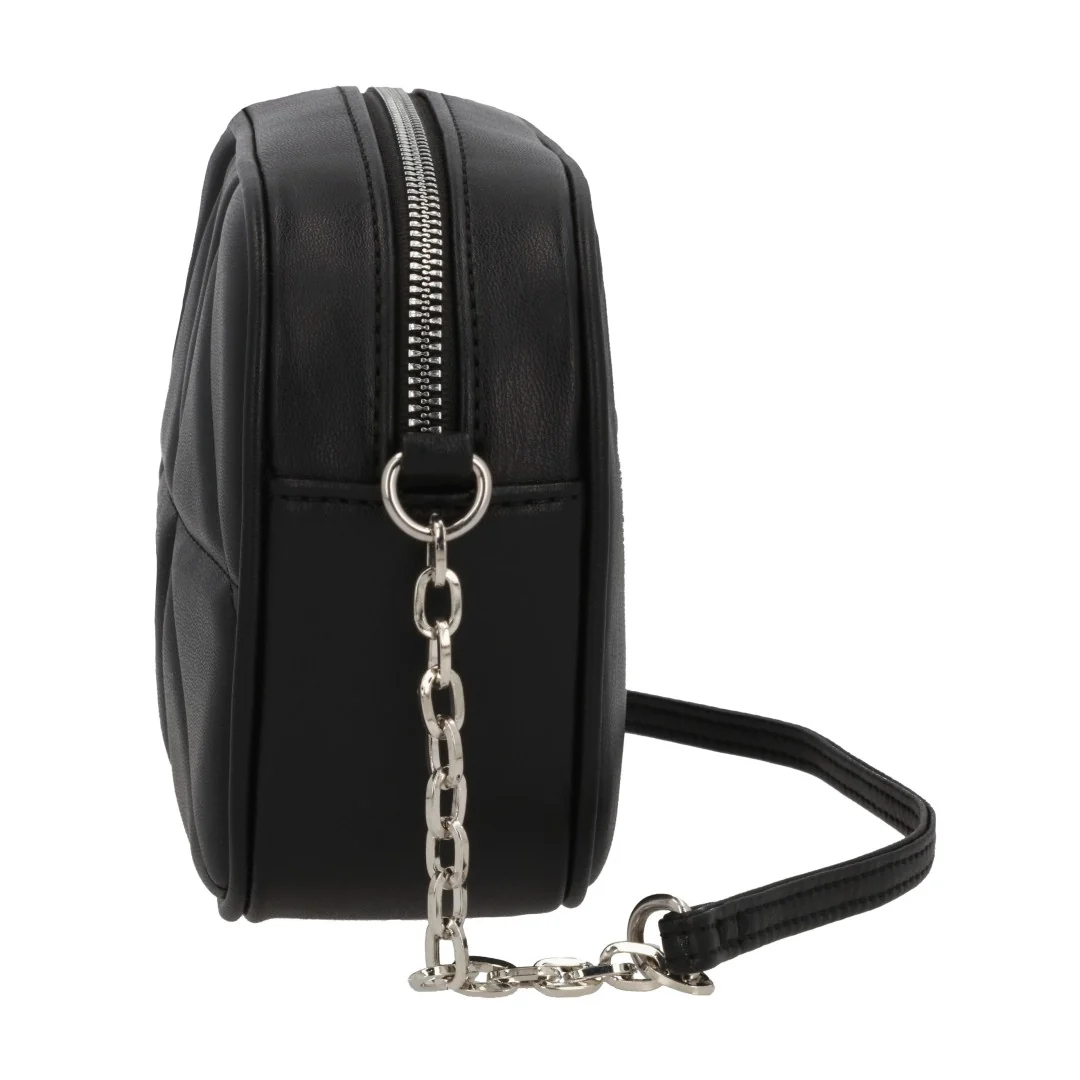 CROSSBODY COLOR NEGRO CON DETALLE CAPITONADO 97707 - Image 3