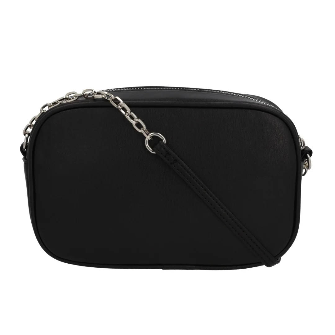 CROSSBODY COLOR NEGRO CON DETALLE CAPITONADO 97707 - Image 4