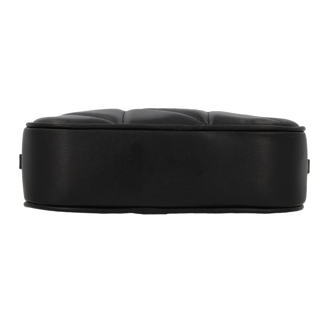 CROSSBODY COLOR NEGRO CON DETALLE CAPITONADO 97707 - Image 6
