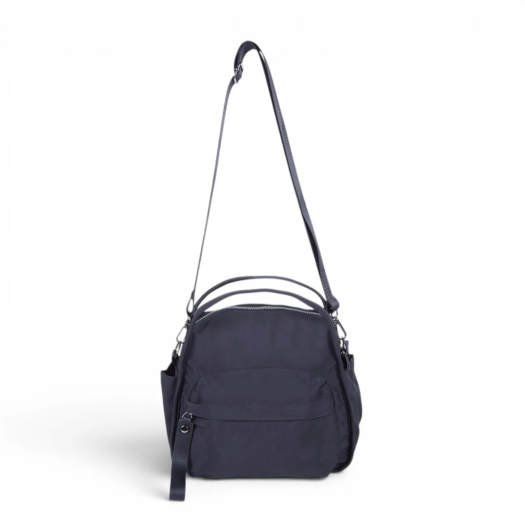 CROSSBODY TEXTIL MULTIBOLSILLOS NEGRO 83791 - Image 5