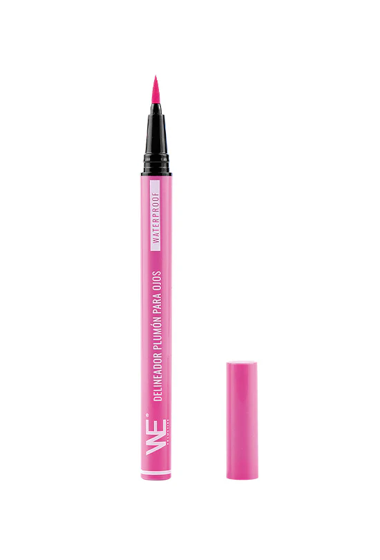Delineador de ojos en forma de plumón color rosa 76029