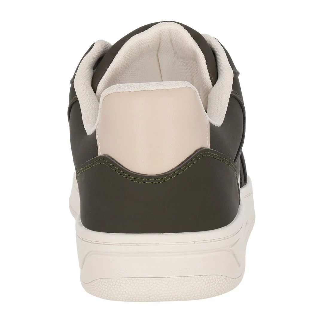 DÚO 005 TENIS DE PISO VERDE Y BLANCO SINTÉTICO - Image 10