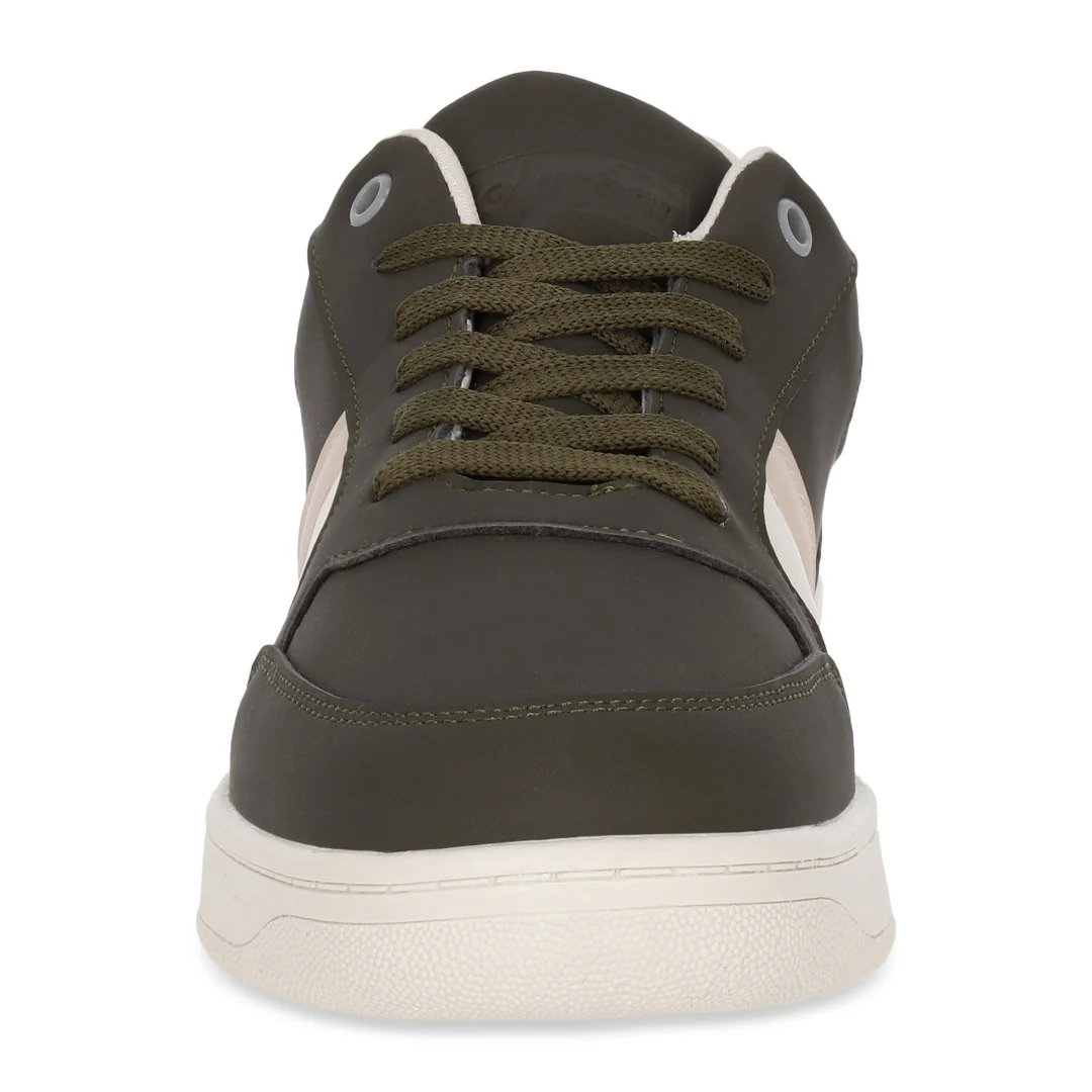 DÚO 005 TENIS DE PISO VERDE Y BLANCO SINTÉTICO - Image 12