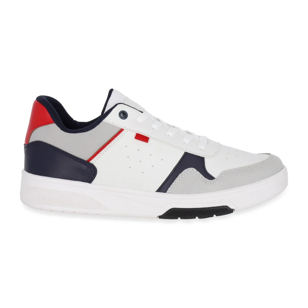 DÚO 005 TENIS DE PISO VERDE Y BLANCO SINTÉTICO - Image 3