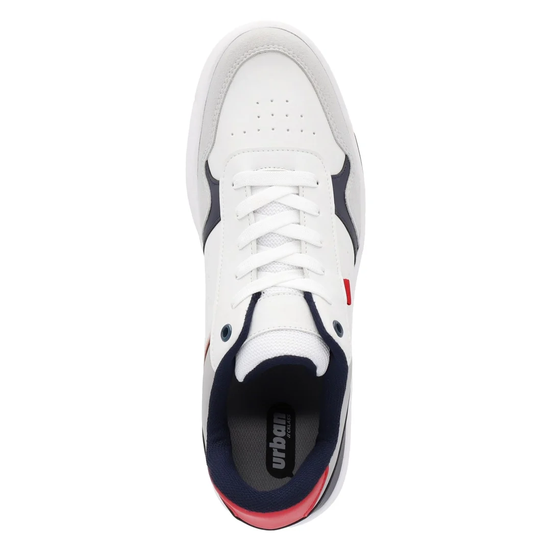 DÚO 005 TENIS DE PISO VERDE Y BLANCO SINTÉTICO - Image 5
