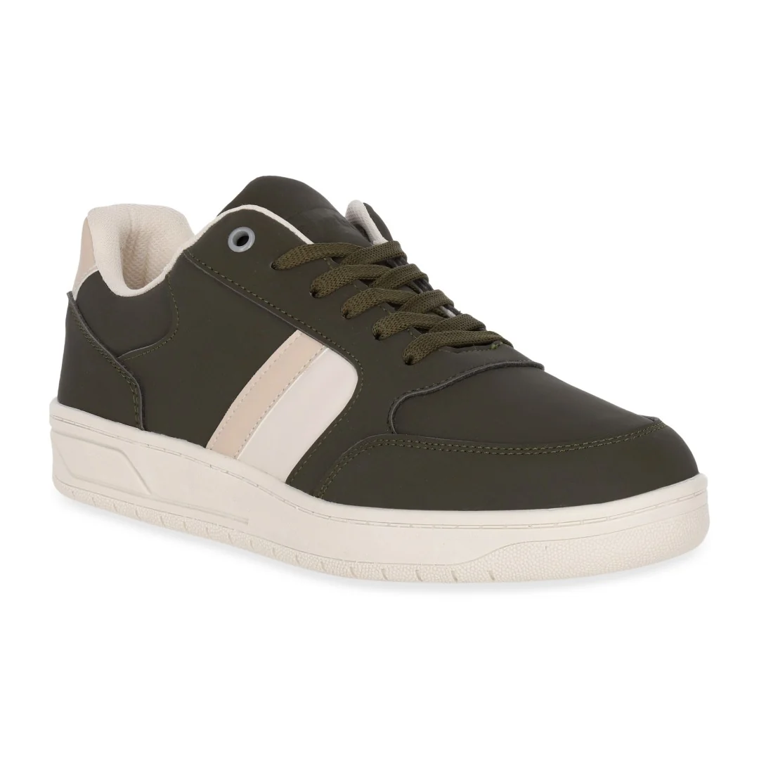DÚO 005 TENIS DE PISO VERDE Y BLANCO SINTÉTICO - Image 8