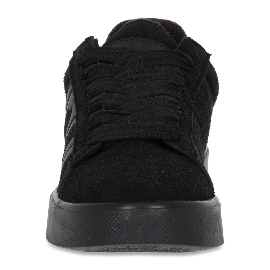 DÚO 006 TENIS DE PISO NEGRO Y BLANCO SINTÉTICO - Image 12