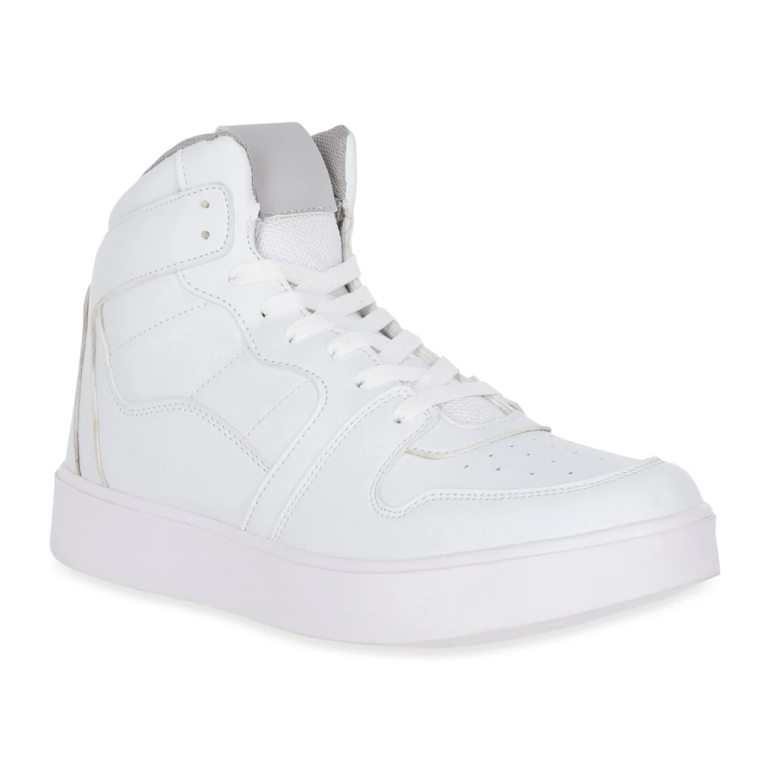 DÚO 006 TENIS DE PISO NEGRO Y BLANCO SINTÉTICO - Image 2