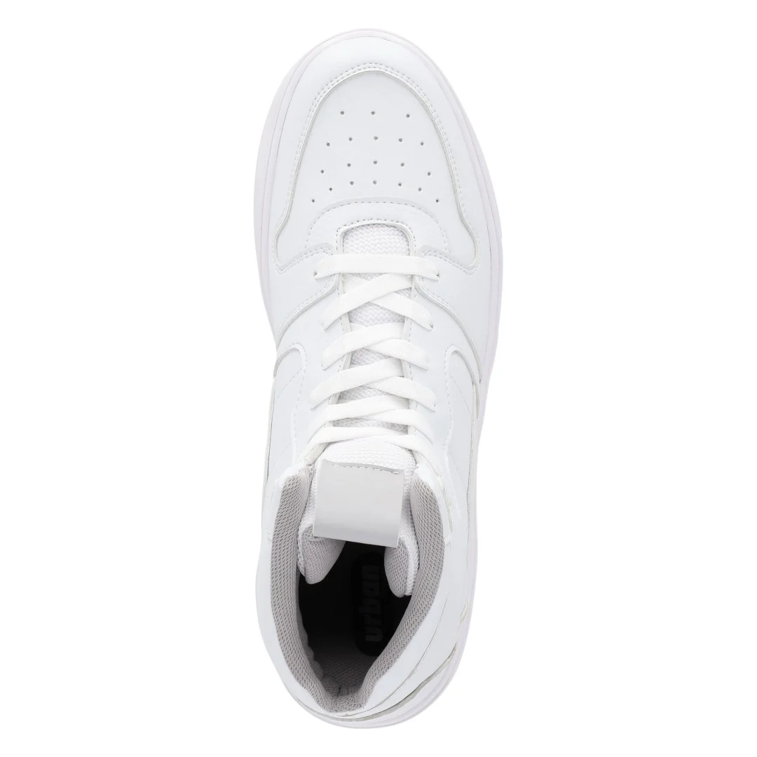 DÚO 006 TENIS DE PISO NEGRO Y BLANCO SINTÉTICO - Image 5