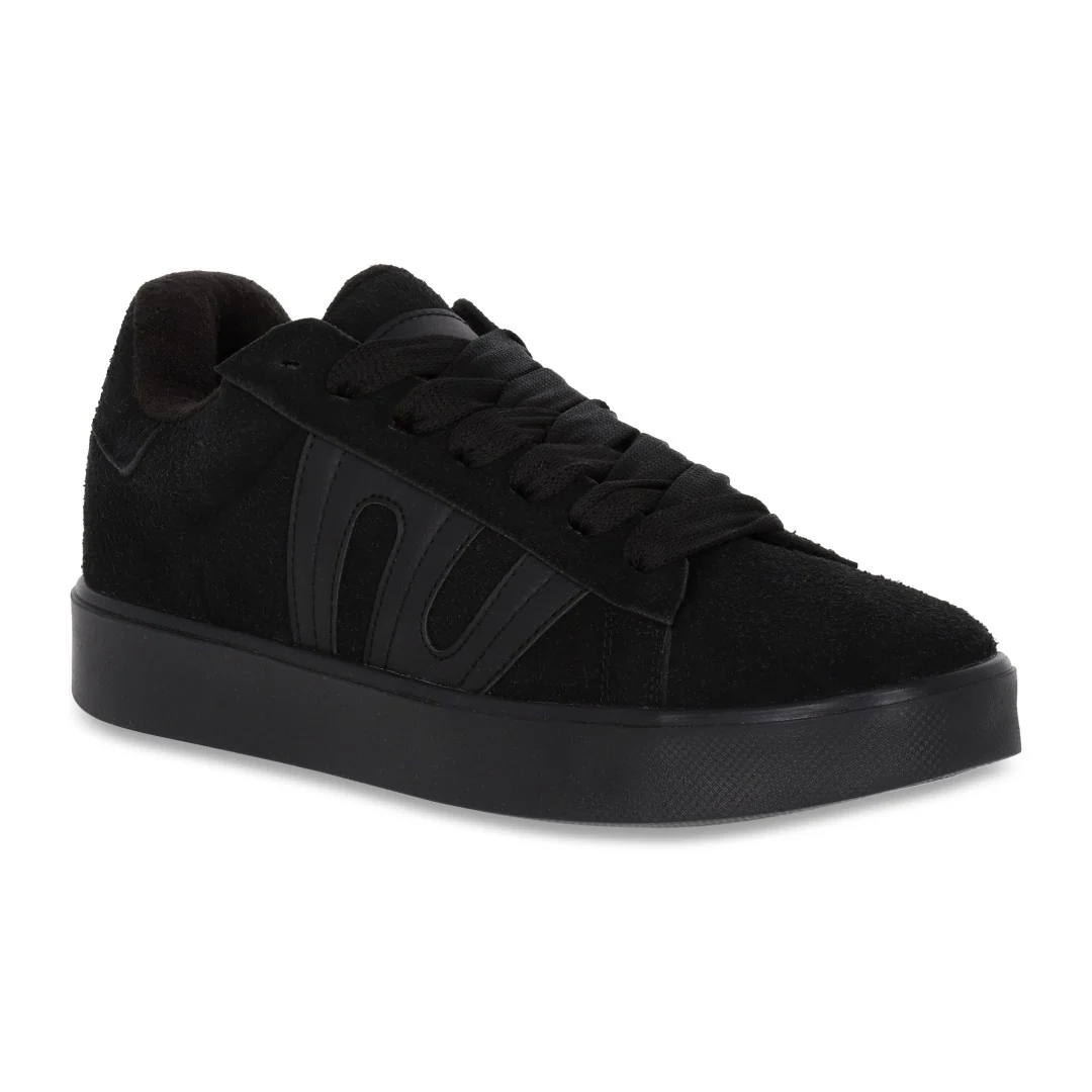 DÚO 006 TENIS DE PISO NEGRO Y BLANCO SINTÉTICO - Image 8