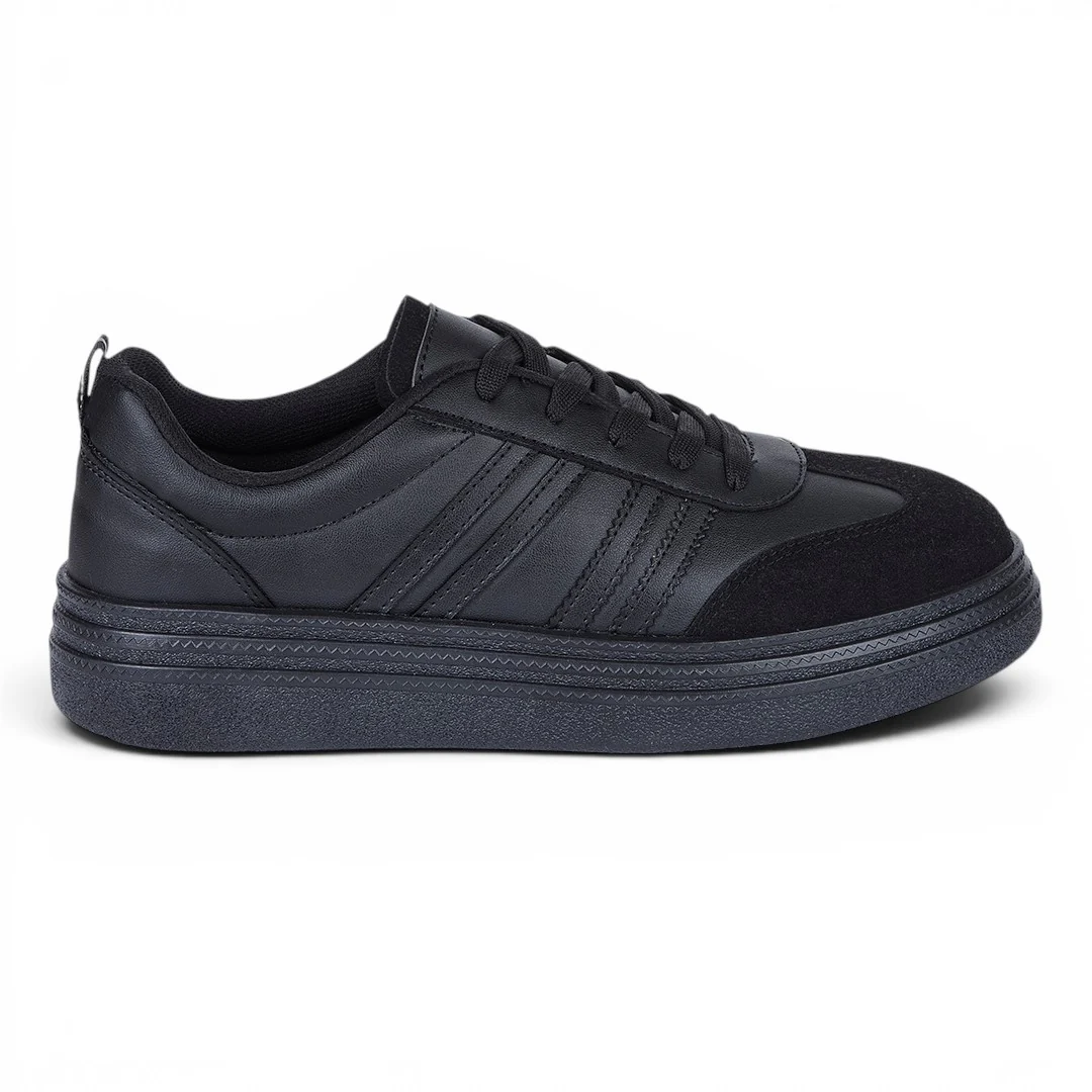 DÚO 012 TENIS DE PIEL BLANCO NEGRO - Image 4