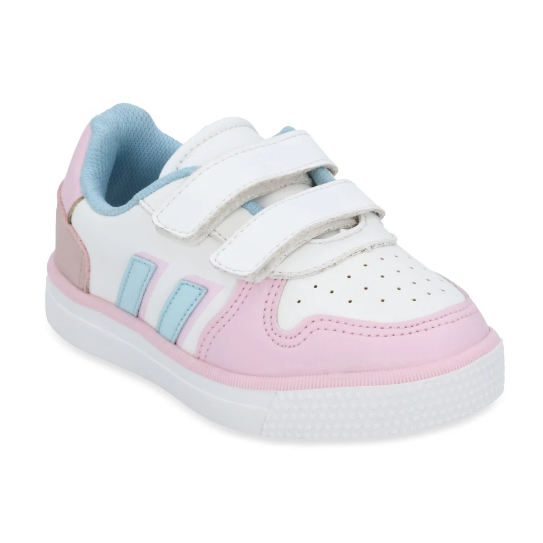 DÚO 022 TENIS CASUAL ROSA Y MULTICOLOR CON ADORNO - Image 3