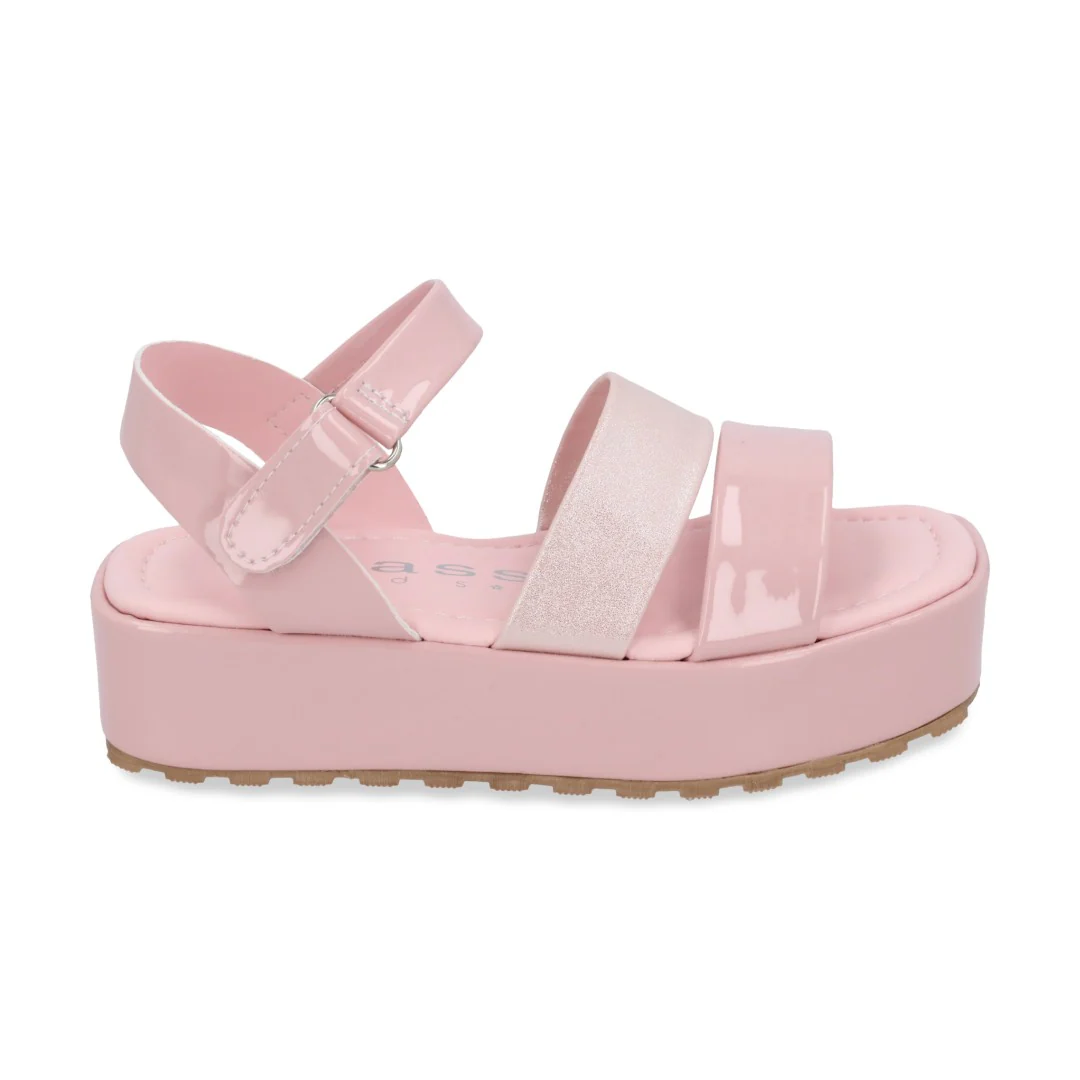 DÚO 028 SANDALIA PLATAFORMA ROSA Y PLATA - Image 4