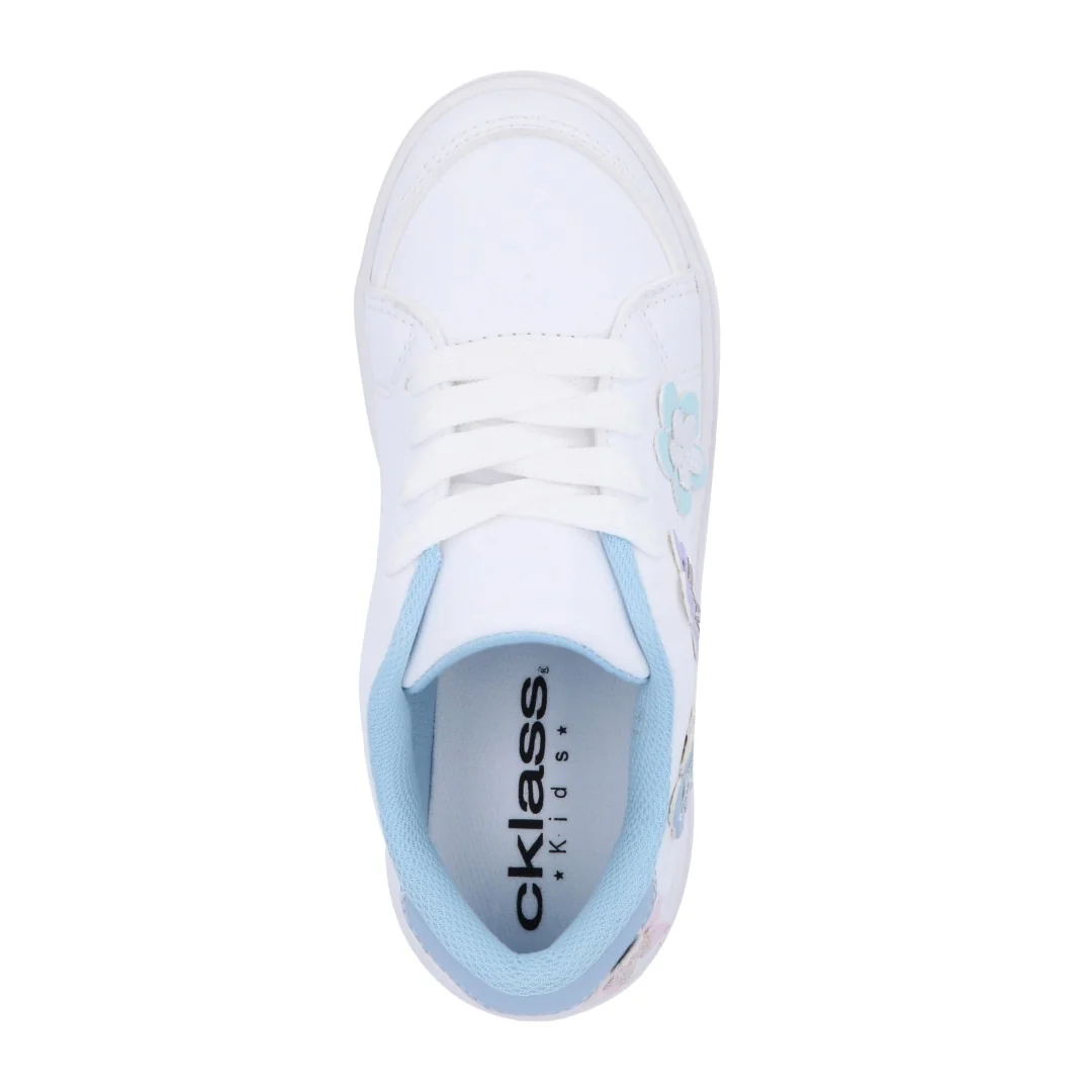 DÚO 033 TENIS CASUAL BLANCO Y ROSA CON ADORNO - Image 10