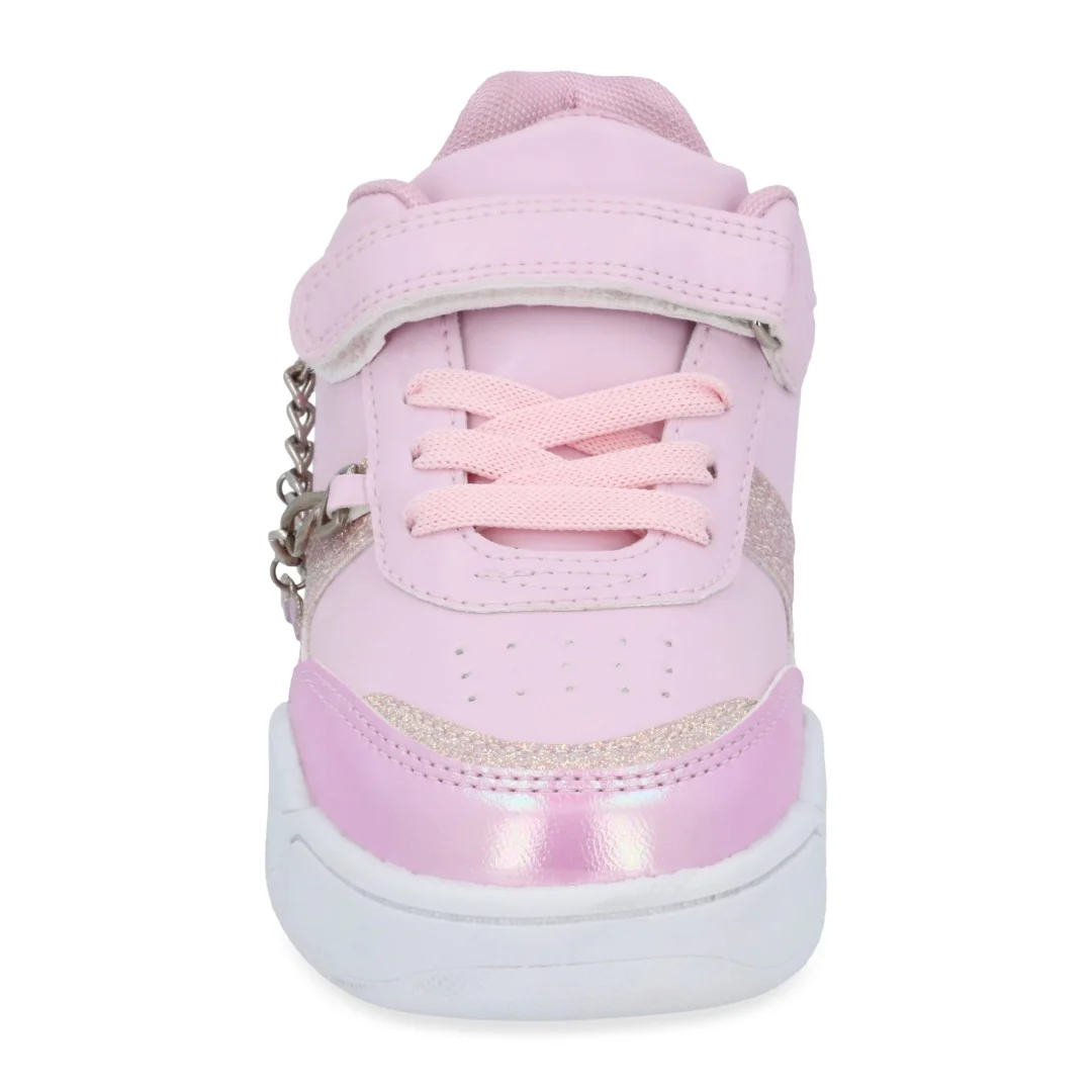 DÚO 035 TENIS CASUAL ROSA Y BLANCO CON ADORNO - Image 6
