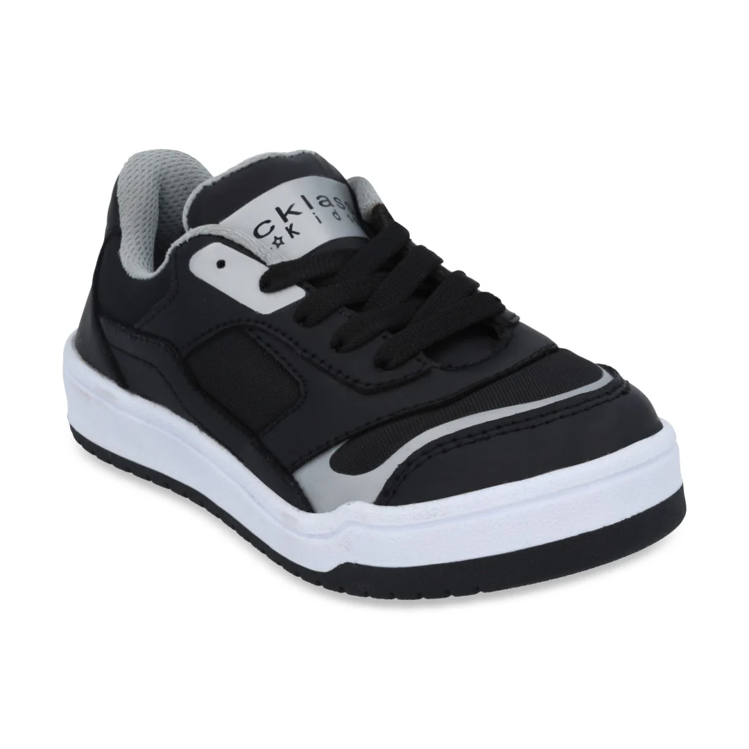 DÚO 036 TENIS CASUAL BLANCO Y NEGRO CON ADORNO - Image 8