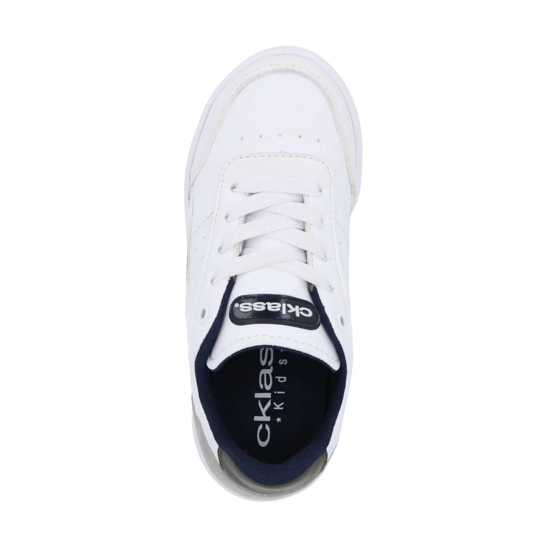 DÚO 037 TENIS CASUAL BLANCO Y MIEL CON ADORNO - Image 5