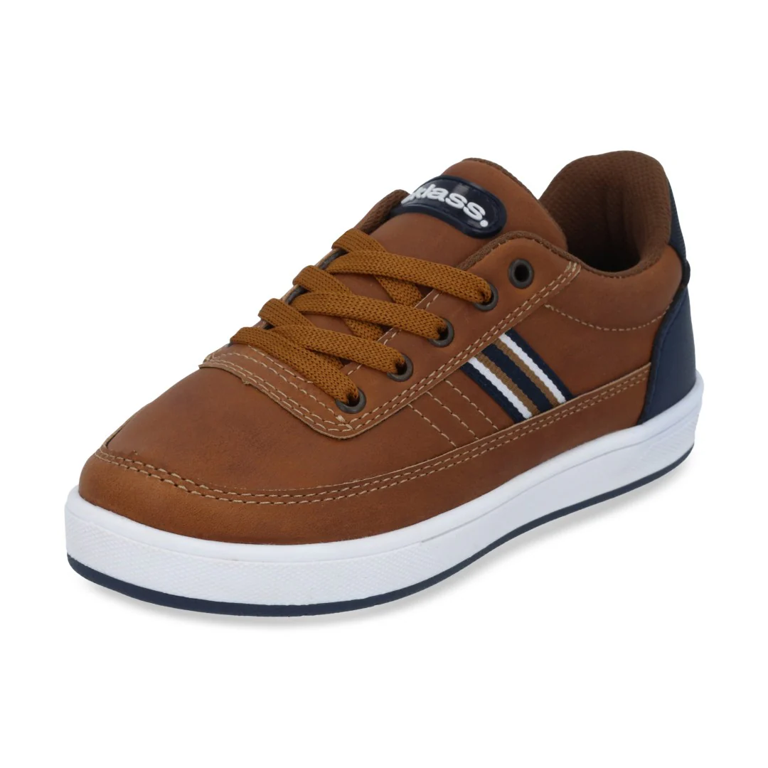 DÚO 037 TENIS CASUAL BLANCO Y MIEL CON ADORNO - Image 8