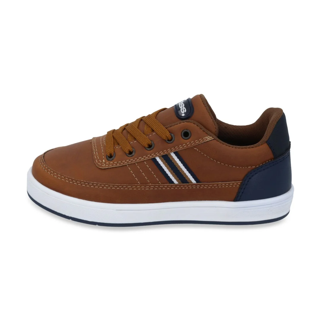 DÚO 037 TENIS CASUAL BLANCO Y MIEL CON ADORNO - Image 9
