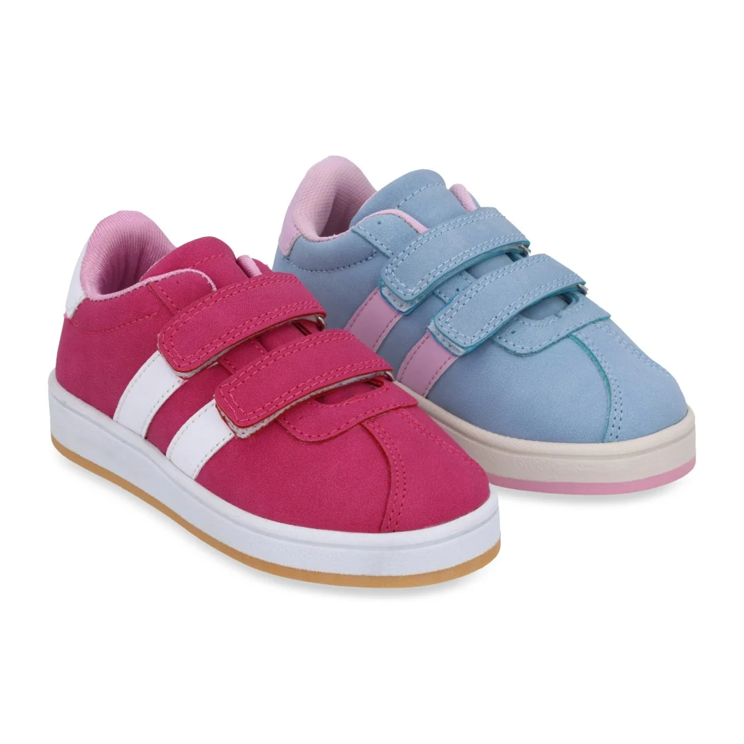DÚO 039 TENIS CASUAL FIUSHA Y AZUL