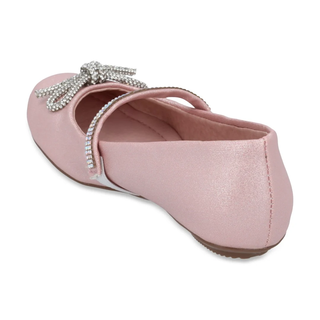 DÚO 044 BALERINA CASUAL ROSA Y HUESO CON ADORNO - Image 8